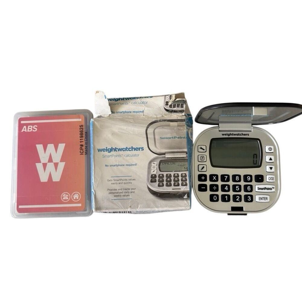 Weight Watchers SmartPoints Calculator And ABS Card Set